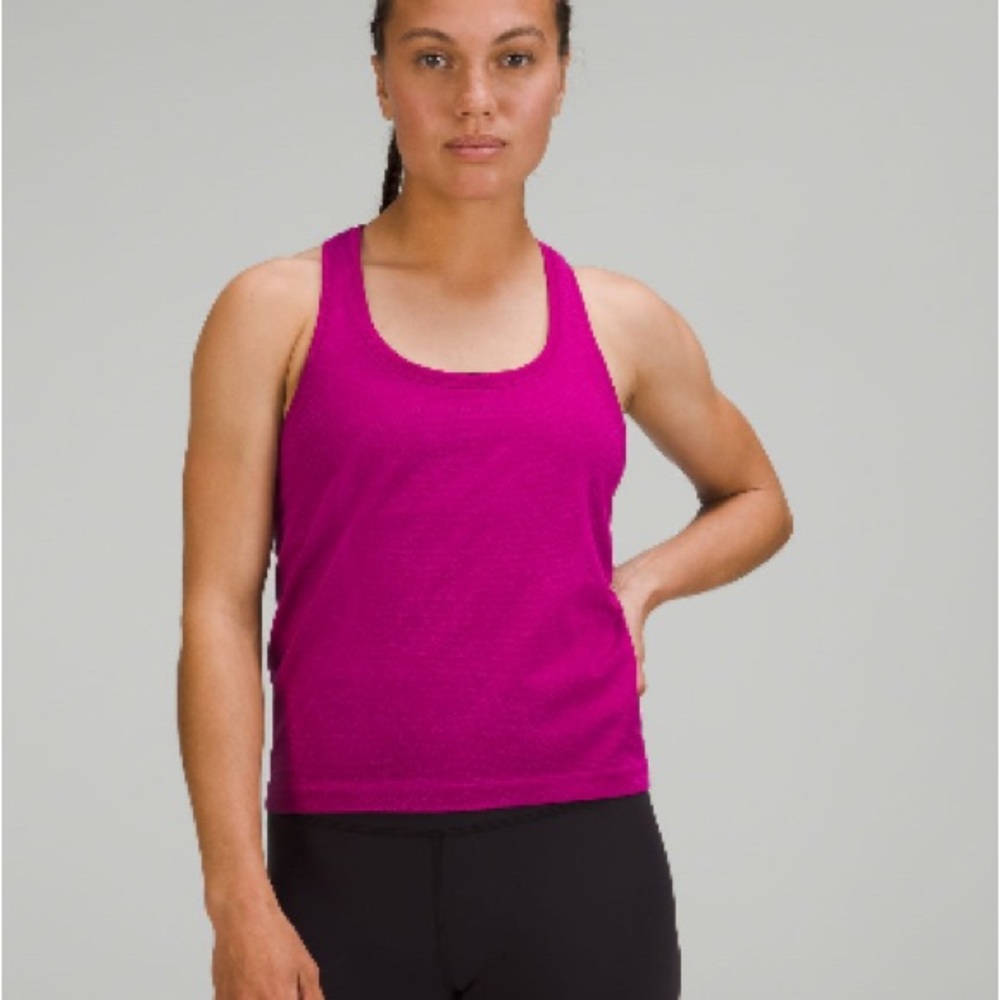 Lululemon Athletica Magenta Tank Top